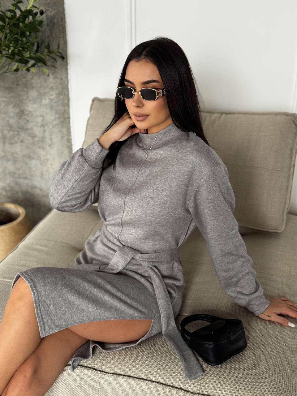 Платье трикотажное Os-0008