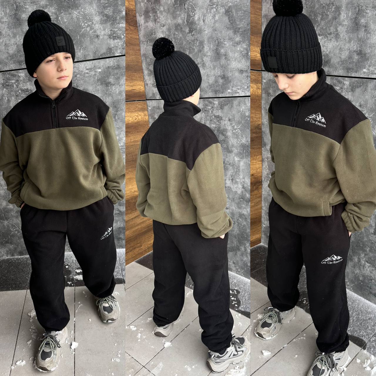 Детский флисовый костюм Si-0015