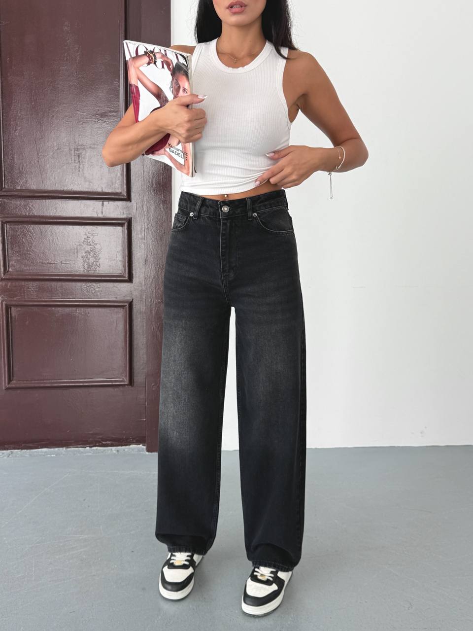 Джинсы  БАГГИ Su-0044