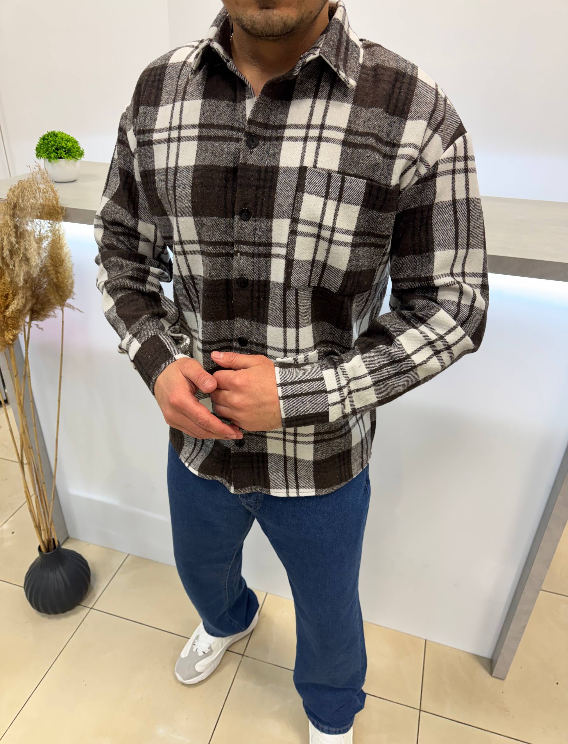 Мужская рубашка Aju-0002