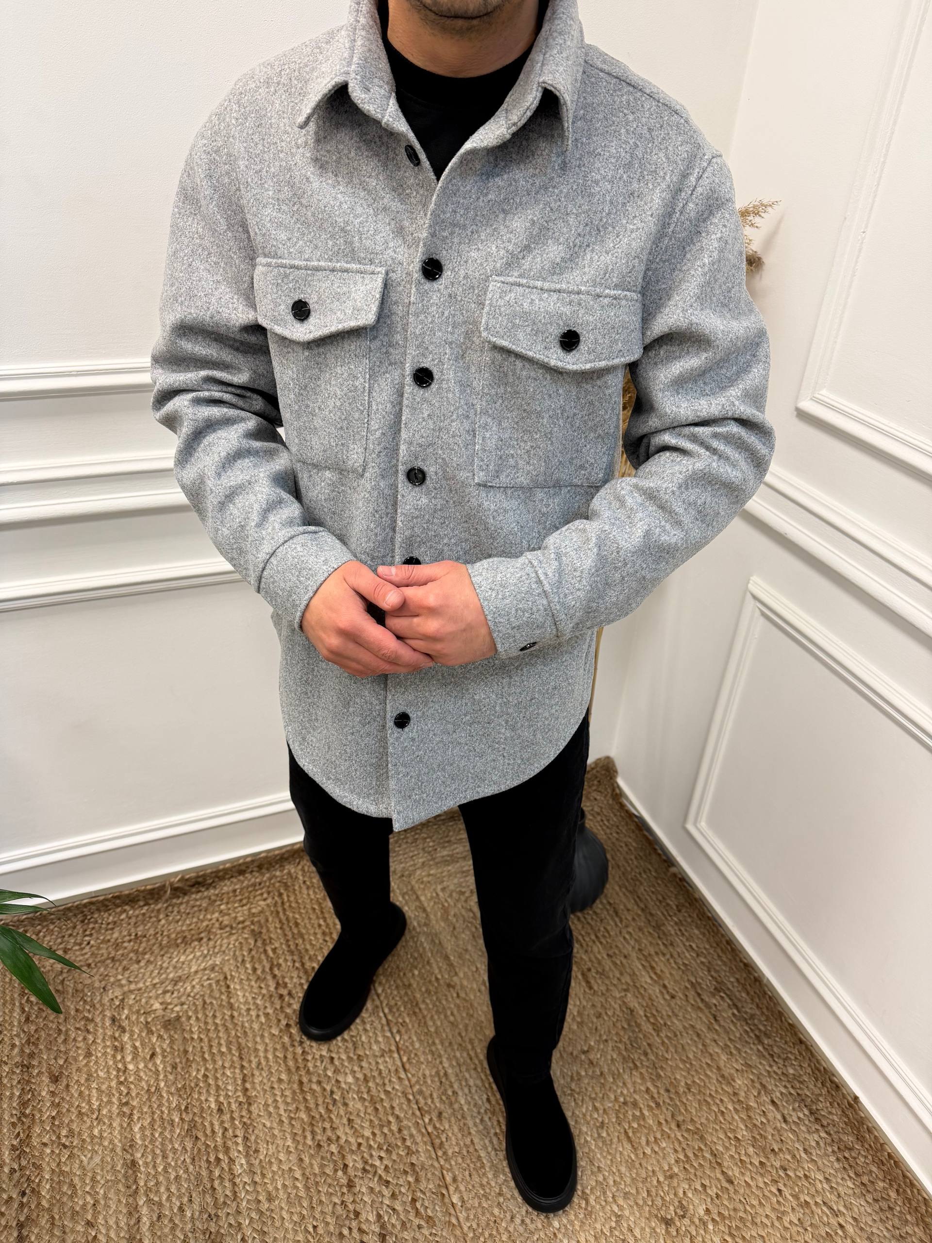 Пальто - рубашка Aju-0003