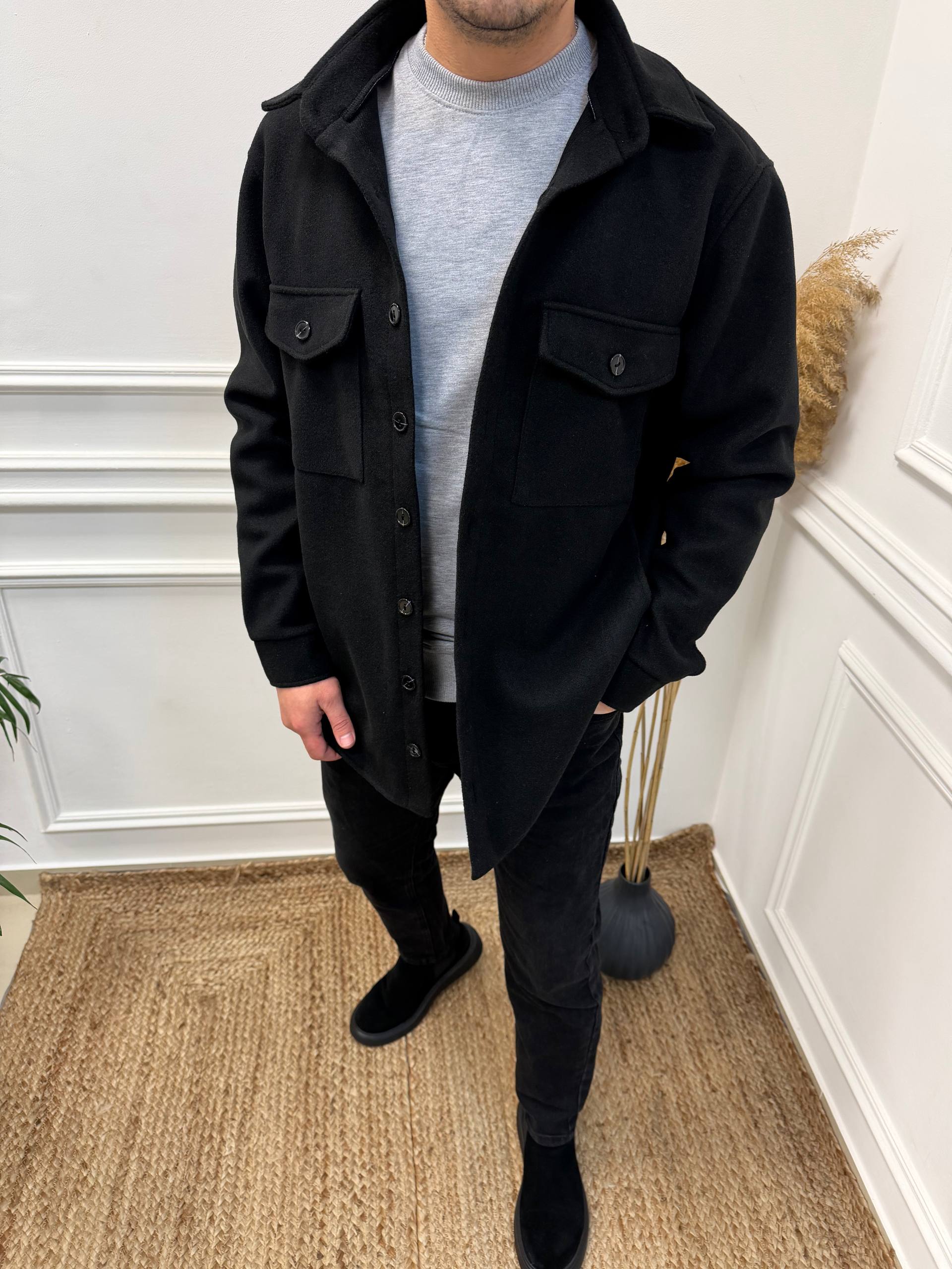 Пальто - рубашка Aju-0003