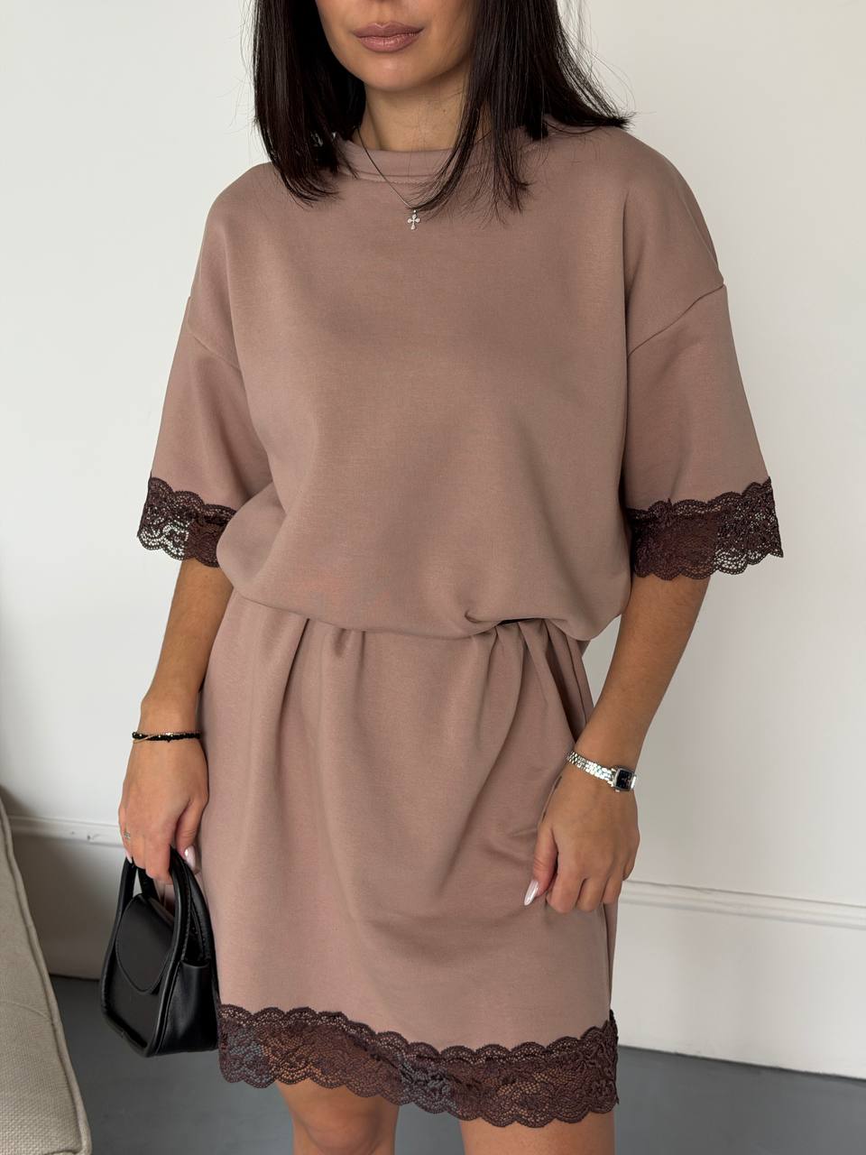 Платье футболка Nst-0008