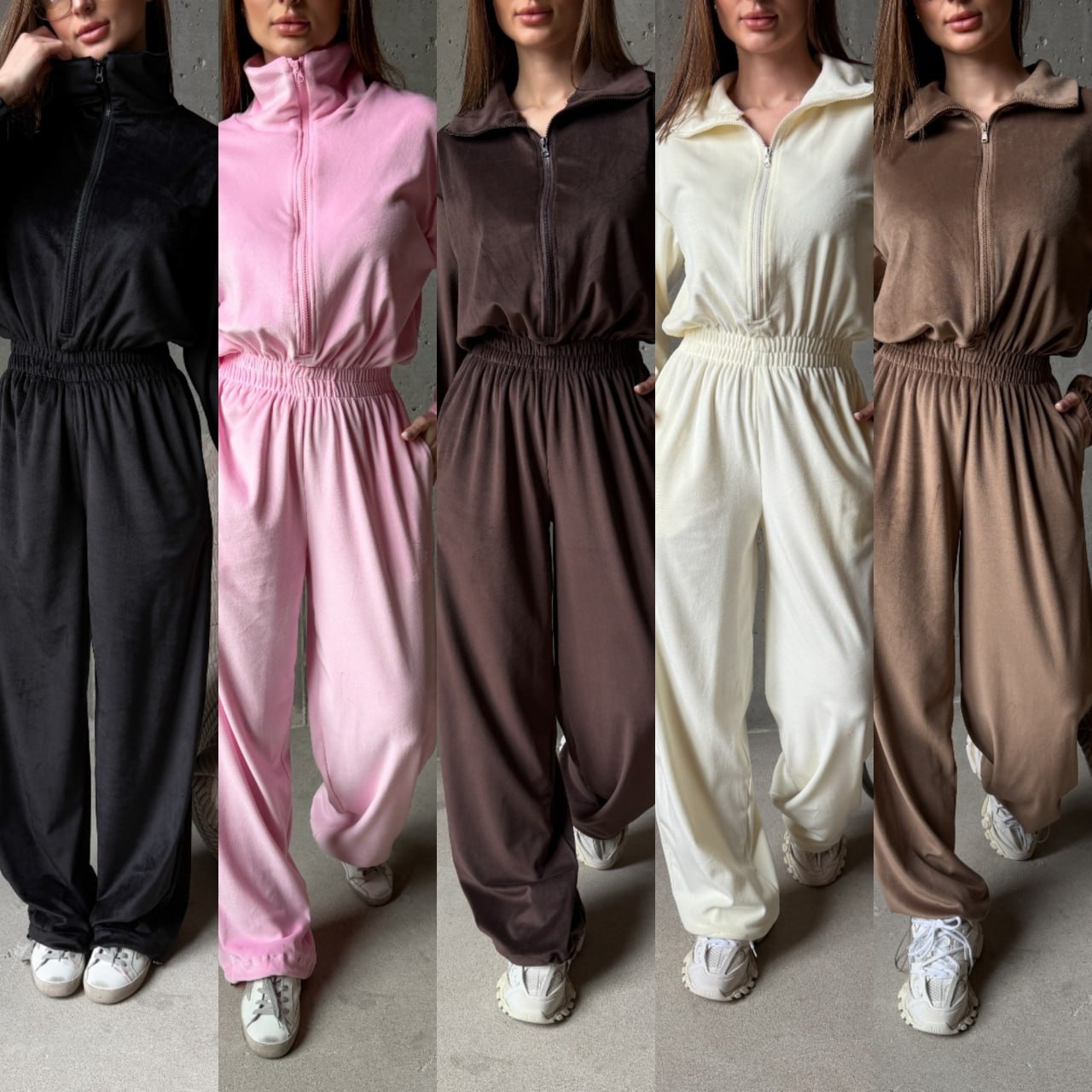 Комбинезон из велюра Sv-0021