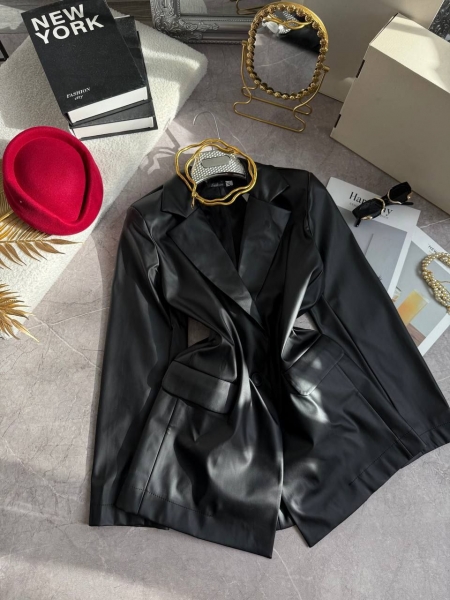 Пиджак из ЭКО кожи Dd-0002