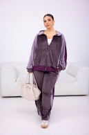 Женский спортивный велюровый костюм Let-0024