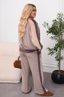 Женский спортивный велюровый костюм Let-0024