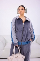 Женский спортивный велюровый костюм Let-0024