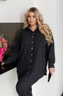 Костюм брючный большого размера Let-0023