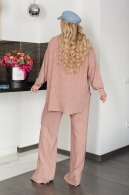 Костюм брючный большого размера Let-0023