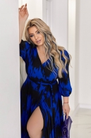 Лёгкое платье большого размера Let-0022