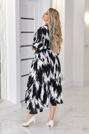 Лёгкое платье большого размера Let-0022