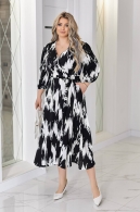 Лёгкое платье большого размера Let-0022