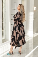 Лёгкое платье большого размера Let-0022