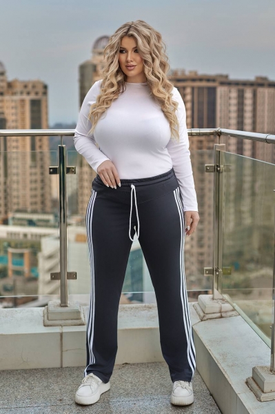 Спортивные штаны большого размера Let-0020