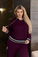 Спортивный костюм большого размера Let-0019