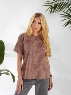 Футболка женская под варёный джинс Elf-0003