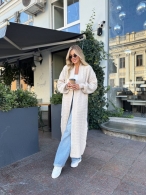 Длинный вязаный кардиган производства Китай Co-0055