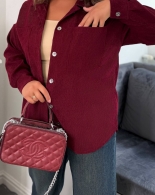 Рубашка женская из вельвета Max-0014