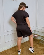 Летний женский костюм большого размера Sof-0011