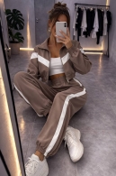 Женский костюм из плащевки Kr-0004