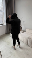 Теплый мужской велюровый костюм тройка Nn-0006