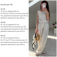 Летний женский костюм Ari-0056