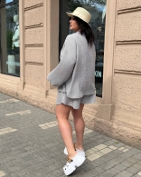Летний костюм большого размера Bro-0021