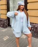 Летний костюм большого размера Bro-0021