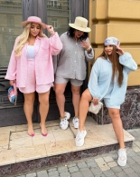 Летний костюм большого размера Bro-0021