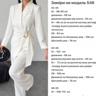 Брючный женский костюм Aju-0006