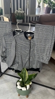 Детский трендовый костюм в клетку Si-0016