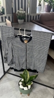 Детский трендовый костюм в клетку Si-0016
