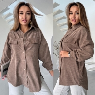 Женская рубашка из вельвета Sv-0040