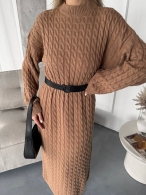 Платье вязаное Co-0012