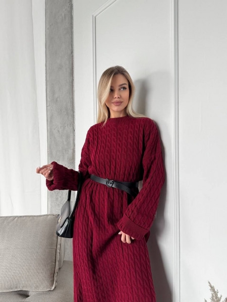 Платье вязаное Co-0010