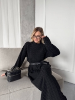 Вязаное платье Co-0009