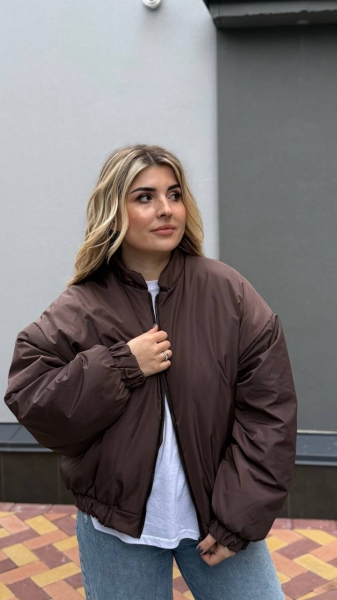 Теплый бомбер Bro-0015