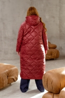 Длинное пальто Ros-0003