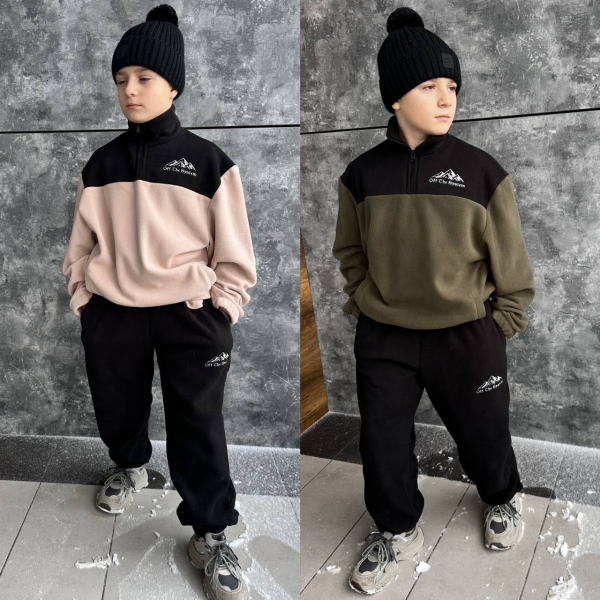 Детский флисовый костюм Si-0015