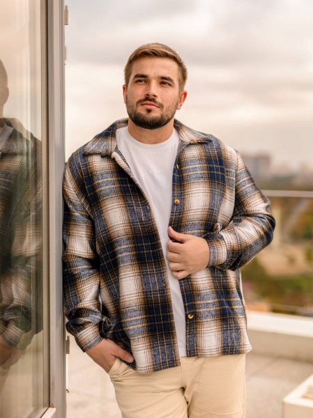 Рубашка мужская Dn-0042