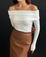 Топ со спущенными плечами Bla-0003