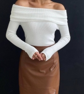 Топ со спущенными плечами Bla-0003