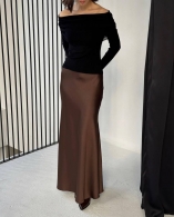 Топ со спущенными плечами Bla-0003