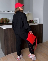 Вельветовый костюм большого размера Sof-0008