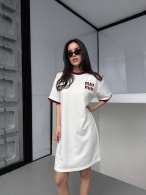 Платье футболка свободного кроя Nst-0006