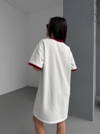 Платье футболка свободного кроя Nst-0006