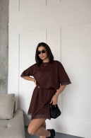 Платье футболка Nst-0008