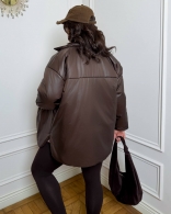 Весенняя куртка большого размера Bro-0016