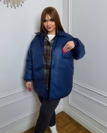 Весенняя куртка большого размера Bro-0016